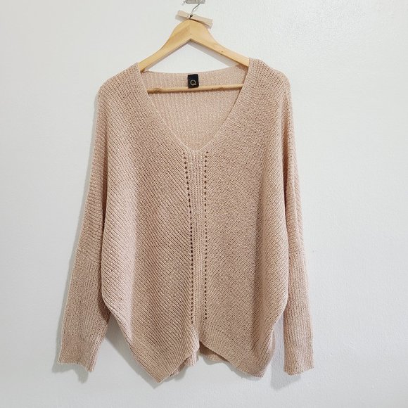 Nordstrom Sweaters - Dreamers Nordstrom Oversize V-neck Knit Sweater